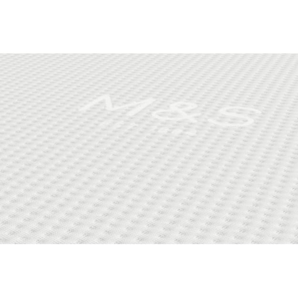 M&S The Latex Mattress - 4FT6 - White, White – image 4