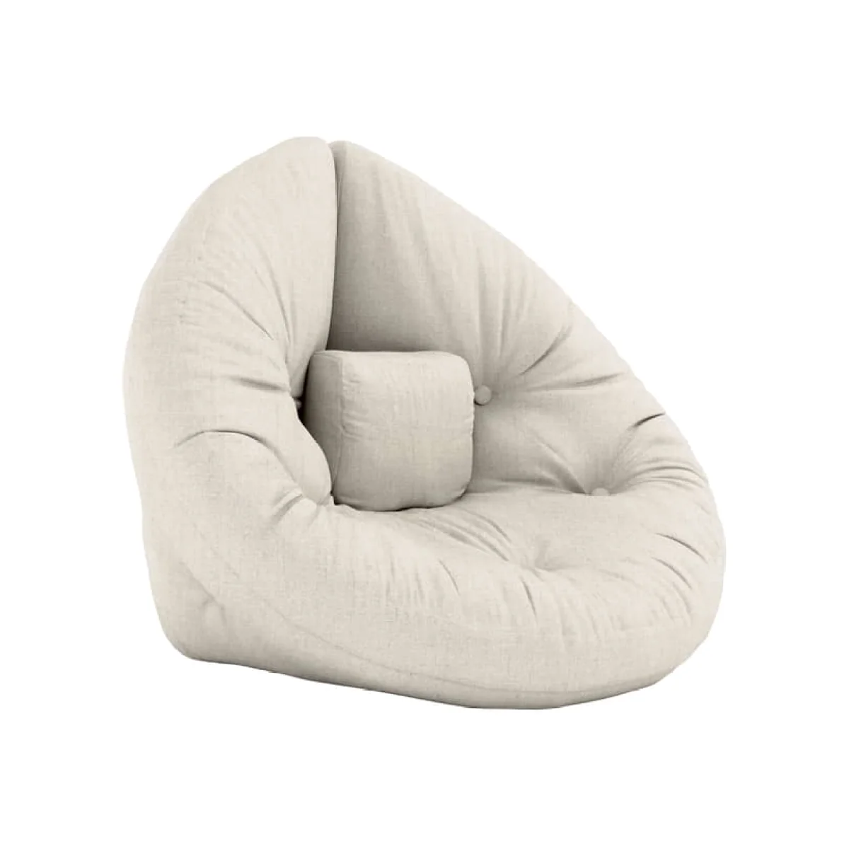 Mini Nido Futon mattress textile white / Mattress-futon - KARUP DESIGN – image 1