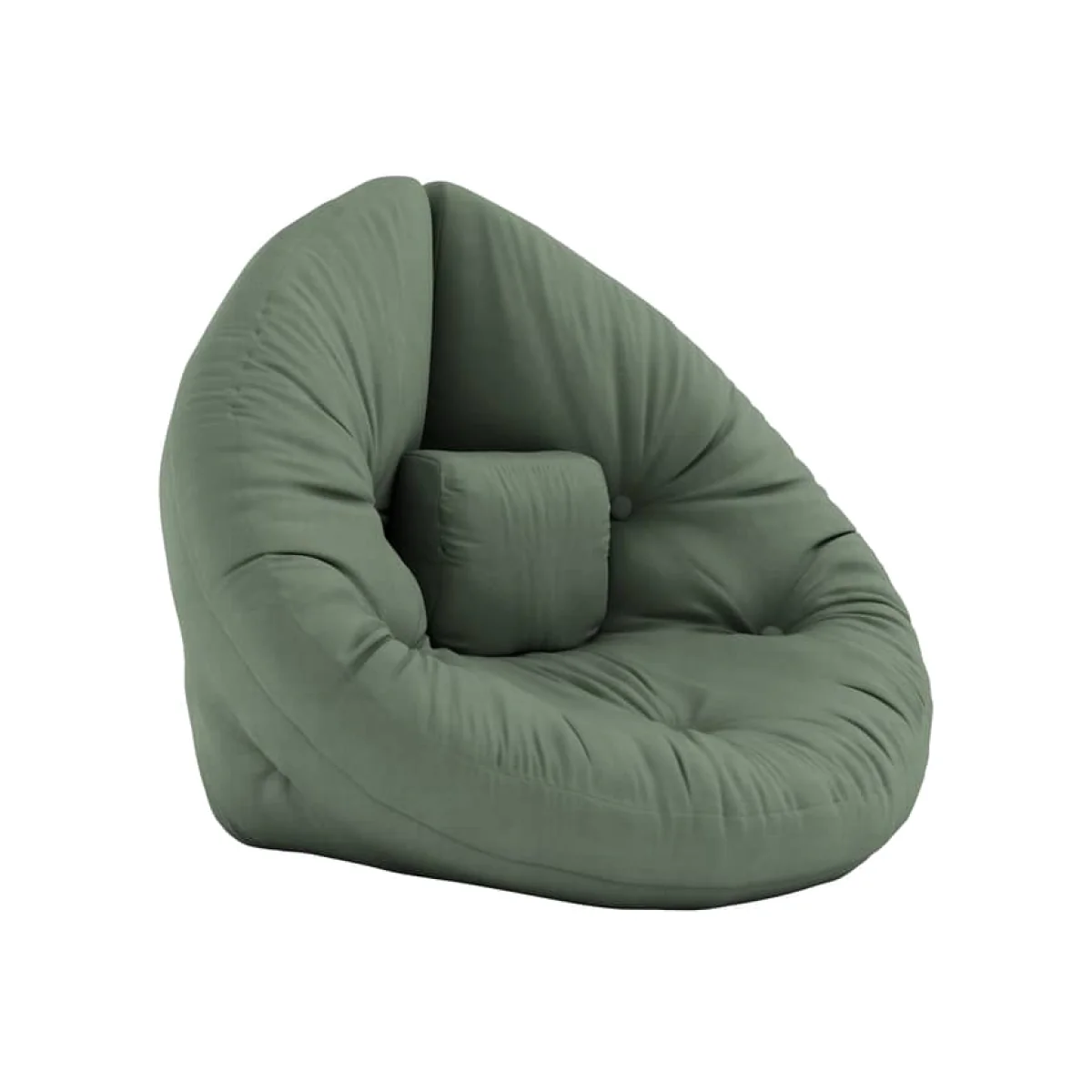 Mini Nido Futon mattress textile green / Mattress-futon - KARUP DESIGN – image 1