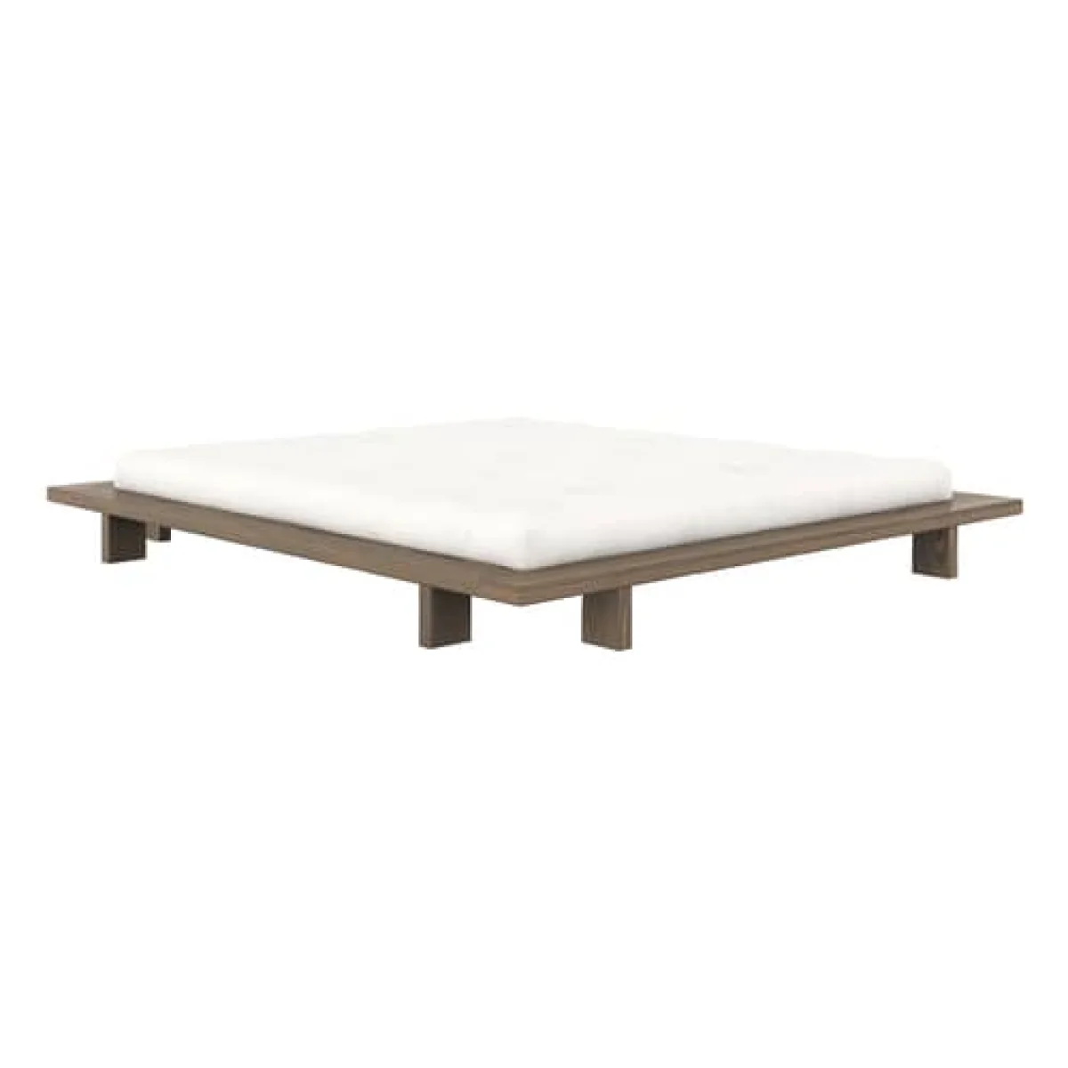 Triple Latex Futon mattress textile white / 180 x 200 x H 20 cm - Soft - Hand-made - KARUP DESIGN – image 2