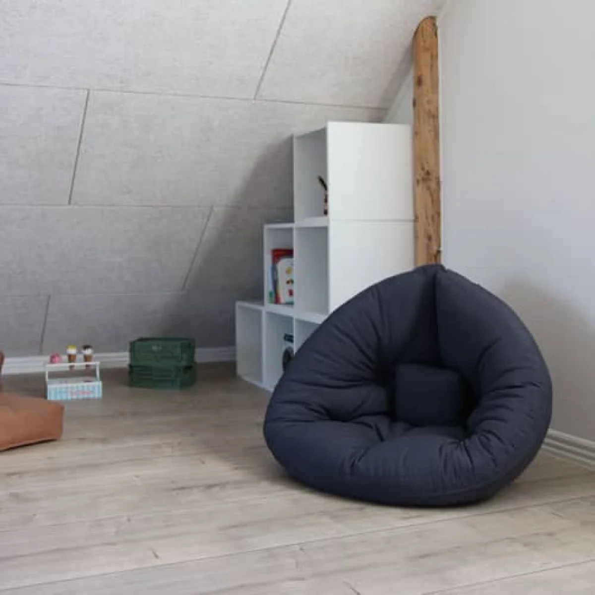 Mini Nido Futon mattress textile blue / Mattress-futon - KARUP DESIGN – image 3