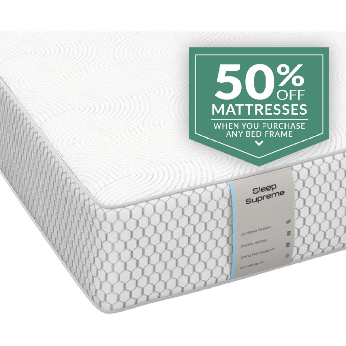 Sleep Supreme Super King Size Mattress – image 2