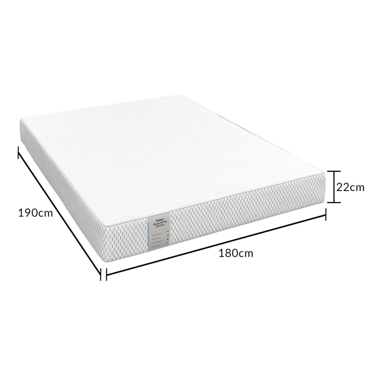 Sleep Supreme Super King Size Mattress – image 4
