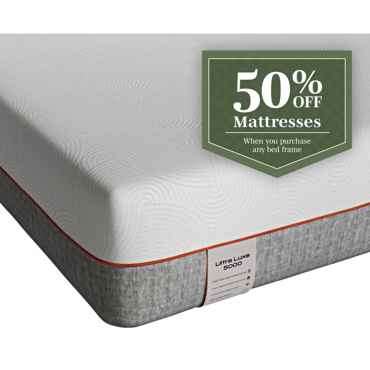 Ultra Luxe 5000 Series Double Mattress – image 2