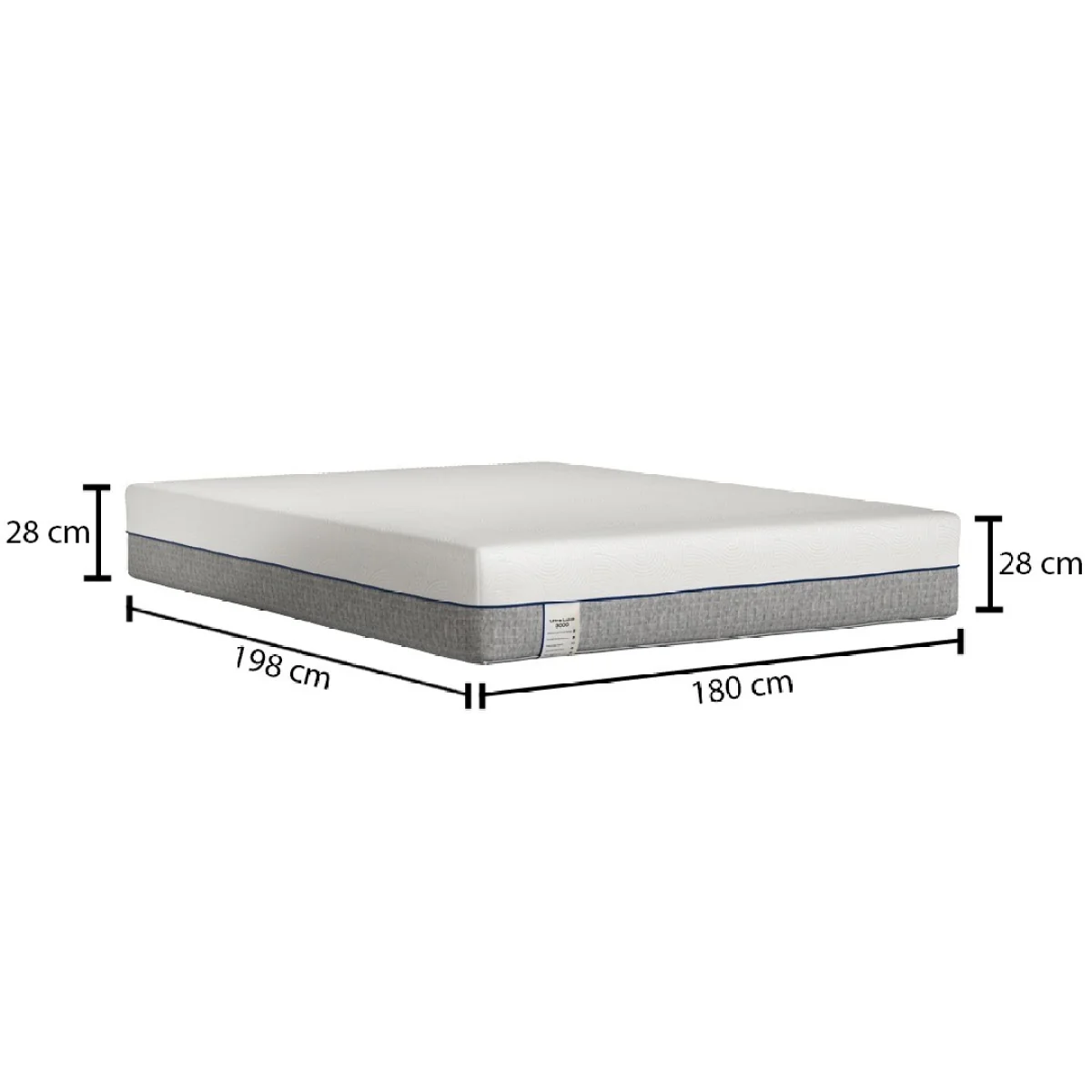 Ultra Luxe 3000 Series Super King Mattress – image 6