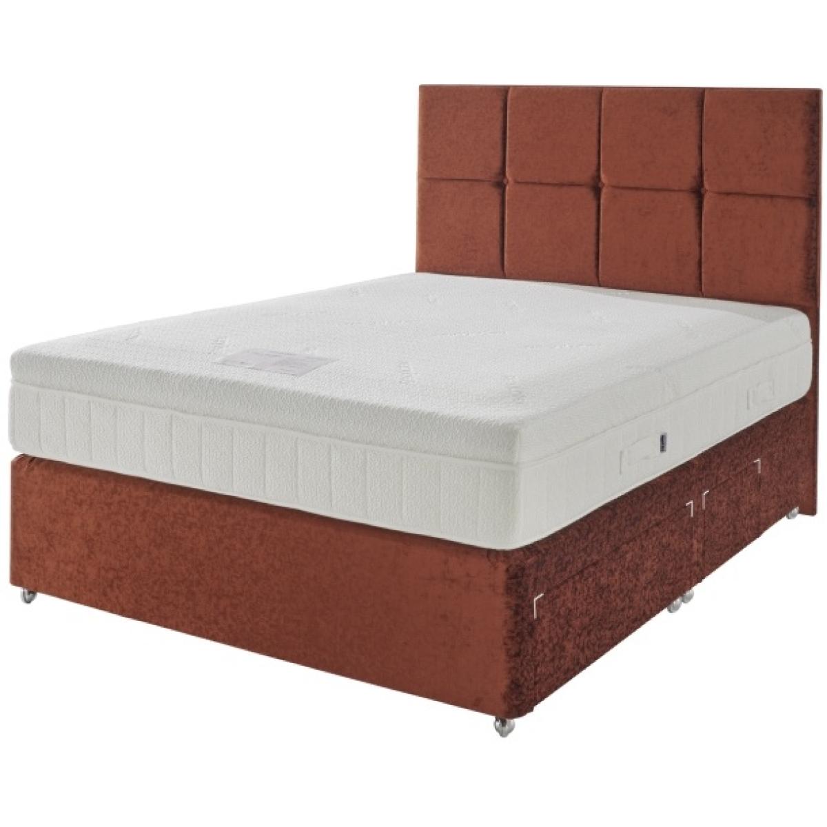 Kaymed Jakarta 2000 Mattress and Divan Set - 90cm Single - No Storage - Standard Fabric – image 3