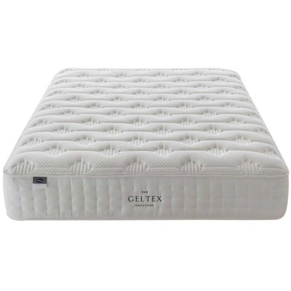 Silentnight Champagne Geltex Mattress and Divan Set - 135cm Double - Full Ottoman - Premium Fabric – image 3