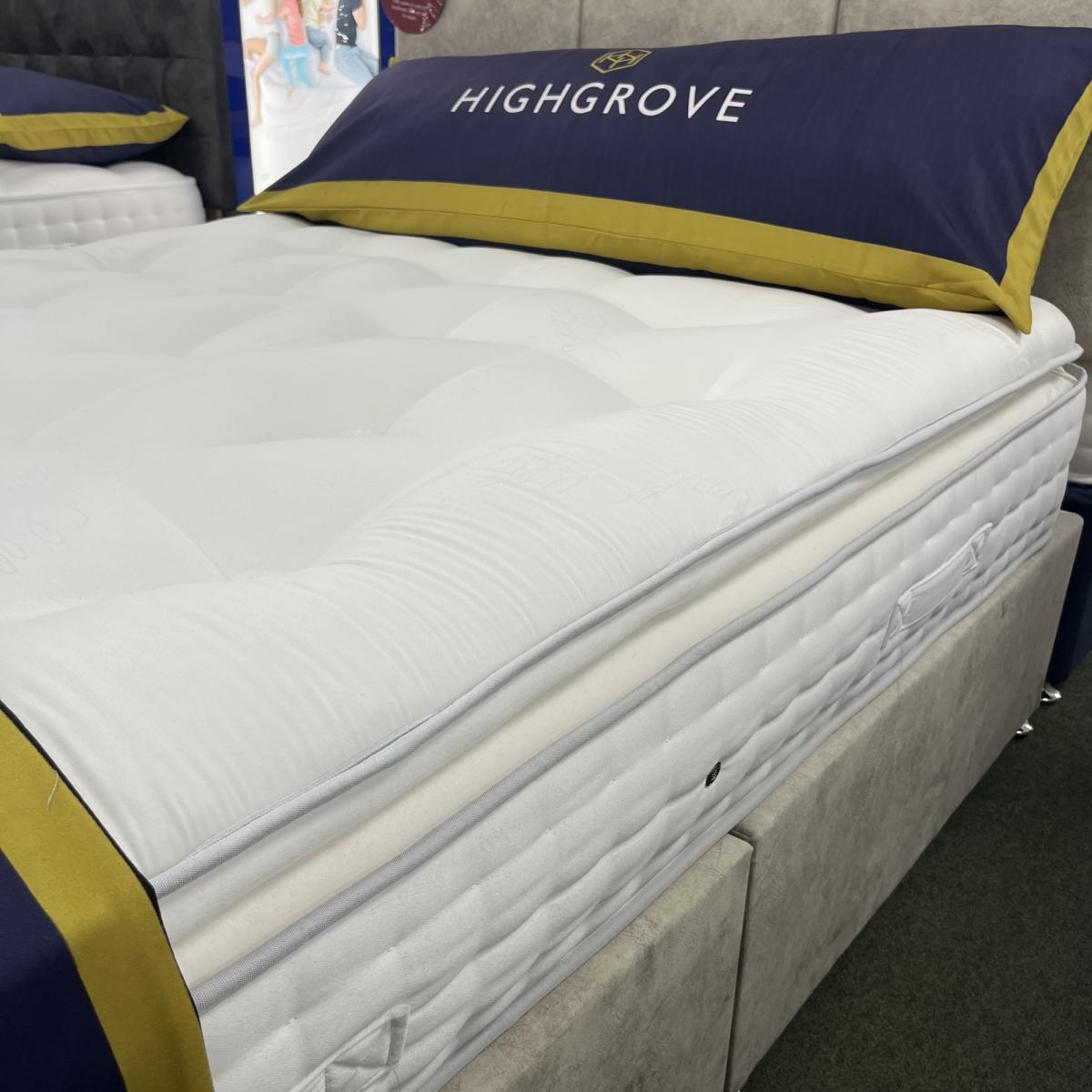Highgrove Islington Mattress and Divan Set With Headboard - 120cm Small Double - 22 Drawers - Floor Standing Walton – image 4