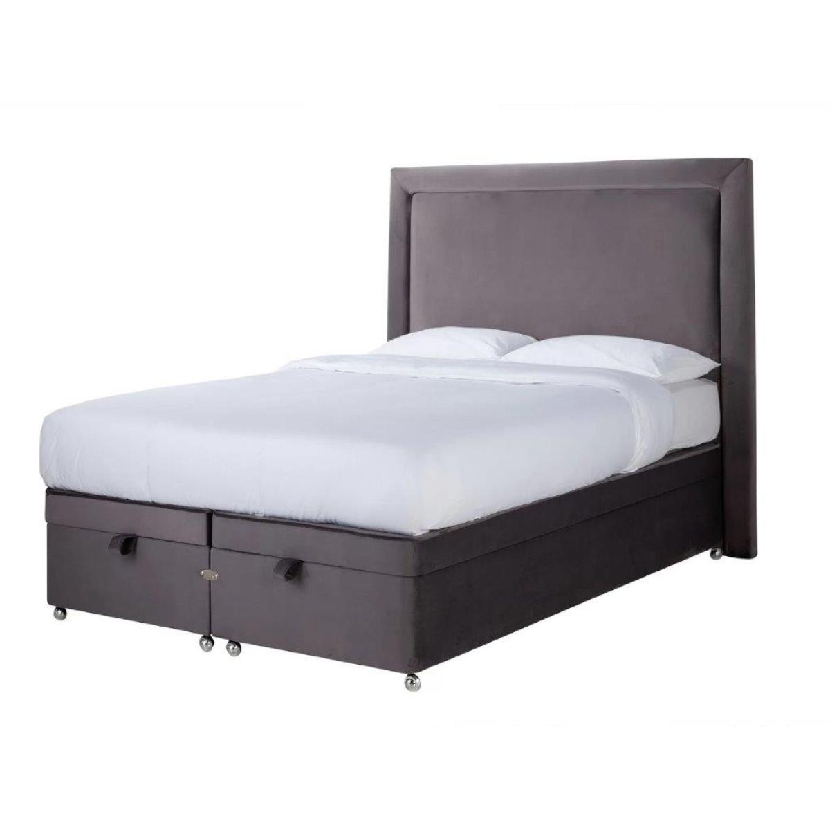 Sleepeezee Jessica Support Mattress and Divan Set - 120cm Small Double - Electric Ottoman In BeigeCreamBlackPu – image 5