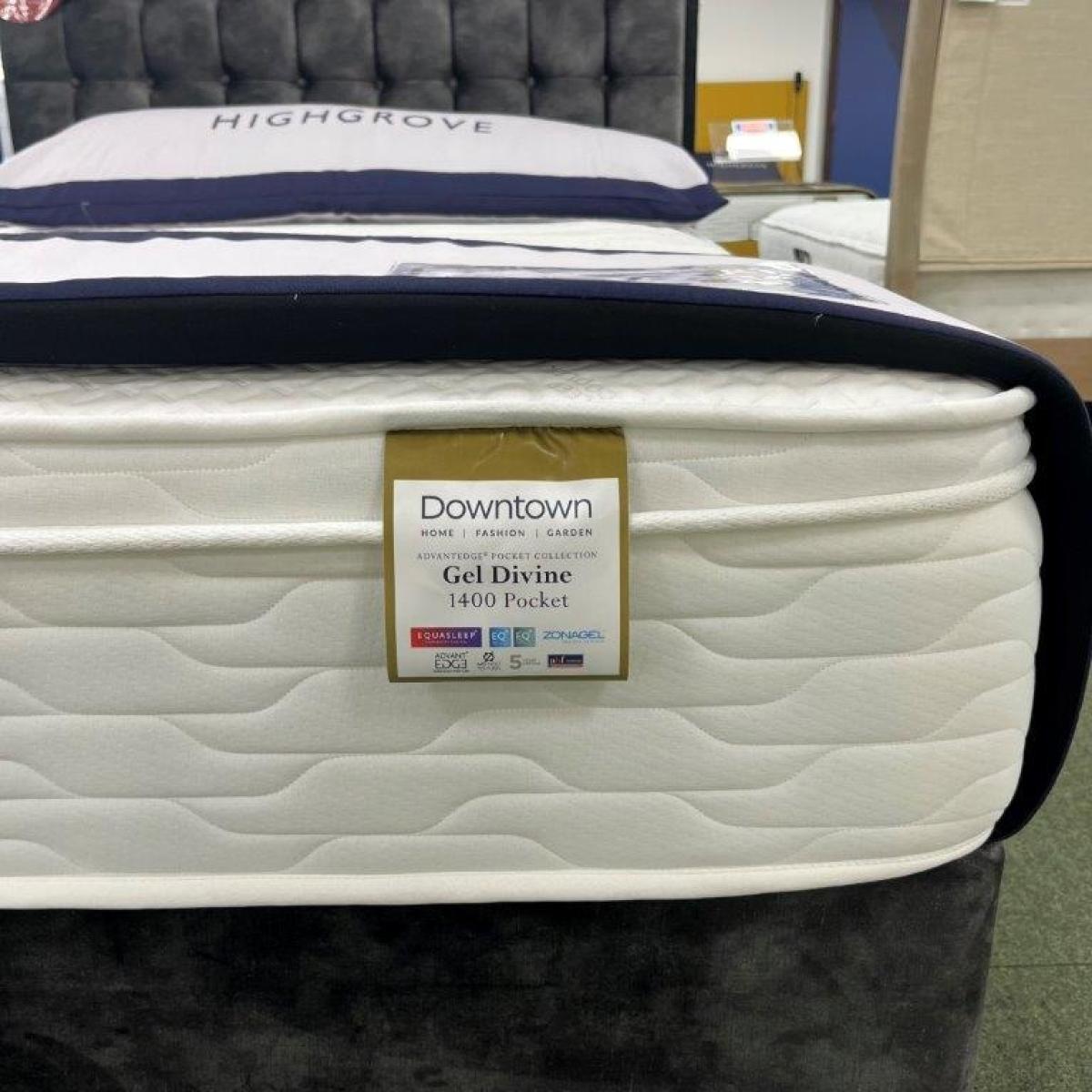 Highgrove Gel Divine 1400 Mattress - 75cm Small Single In White – image 2