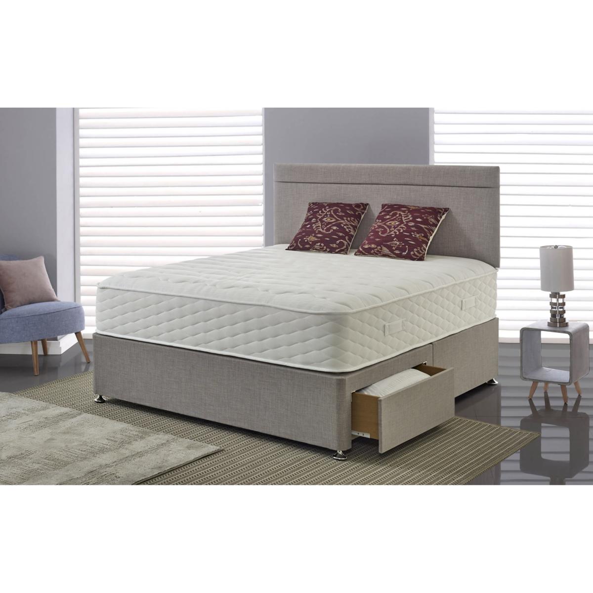 Highgrove Celestial Memory 1000 Mattress and Divan Set - 135cm Double - Side Lift Ottoman – image 2