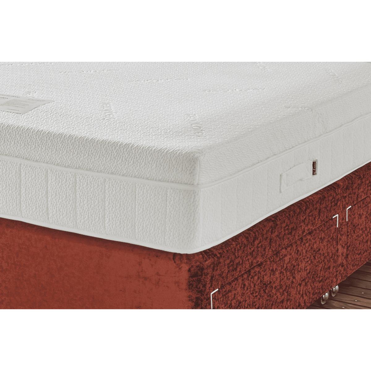 Kaymed Jakarta 2000 Mattress and Divan Set With Tapered Legs - 90cm Single - Dreamy Fabric – image 4