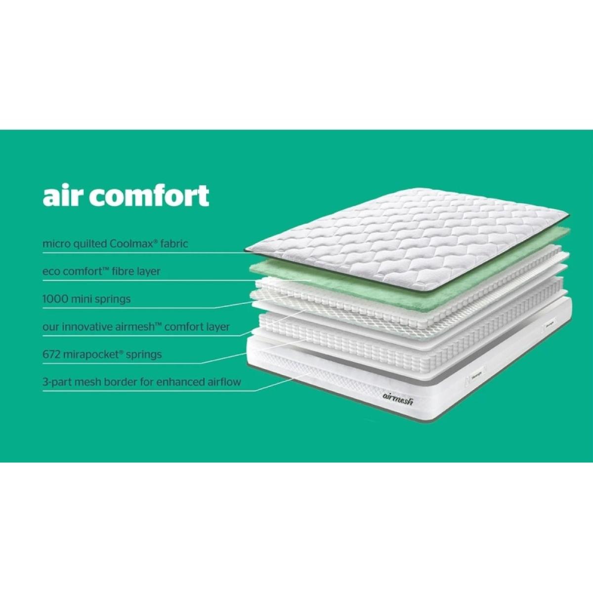 Silentnight Air Comfort Mattress - 150cm King – image 13