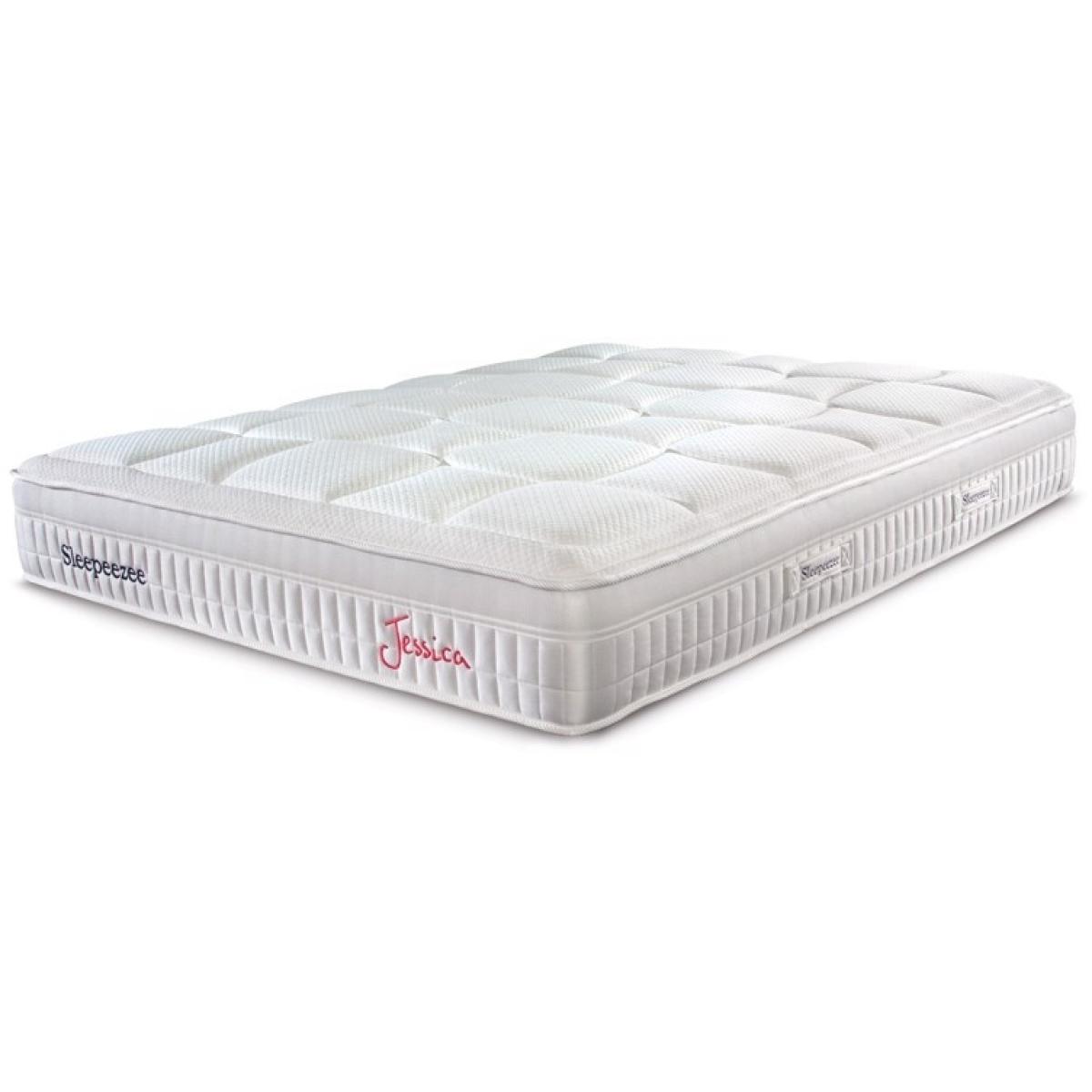 Sleepeezee Jessica Mattress and Divan Set - 90cm Single - No Storage In BeigeCreamBlackPu – image 6