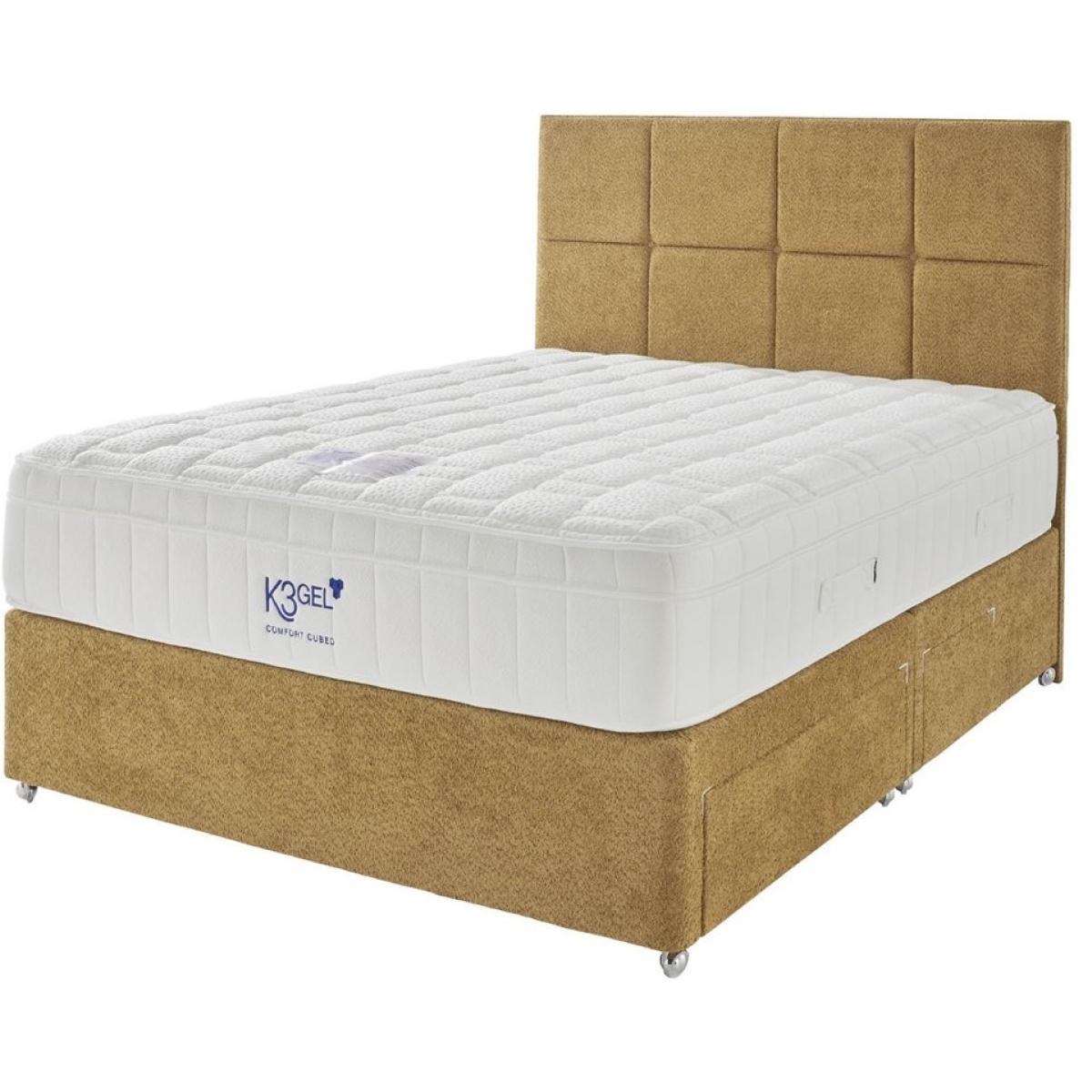 Kaymed Ultimate 1800 Mattress and Divan Set - 180cm Super king - 4 Drawers - Dreamy Fabric – image 3