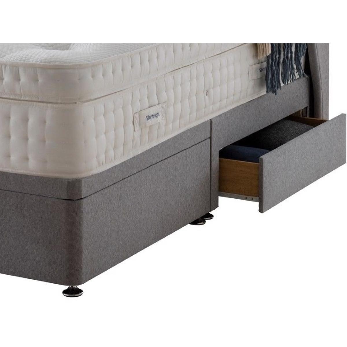 Silentnight Palatial Geltex Mattress and Divan Set - 180cm Super King - No Storage - Standard Fabric – image 5