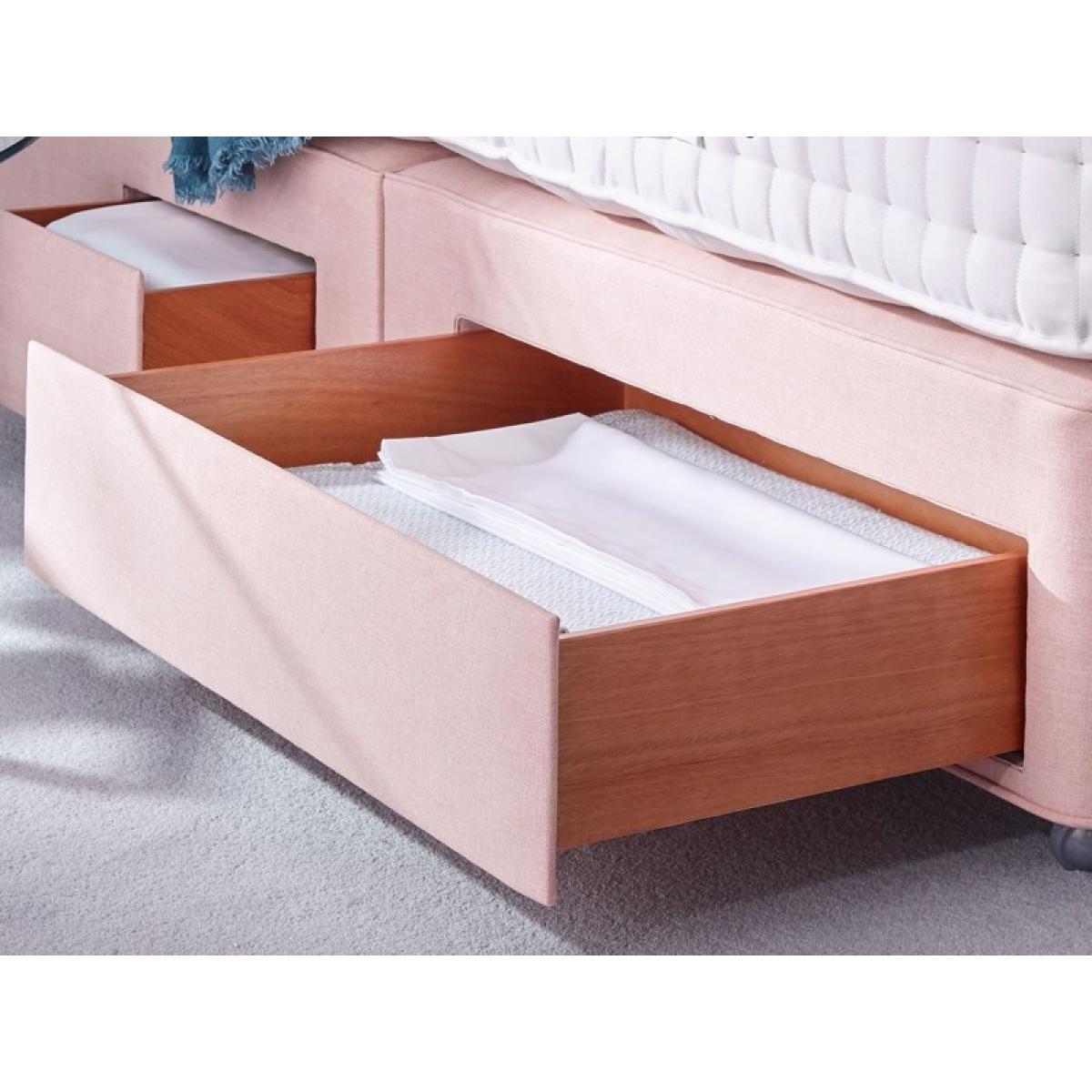 Vispring Shetland Mattress and Wool Prestige Divan Set - 135cm Double - No Storage – image 4