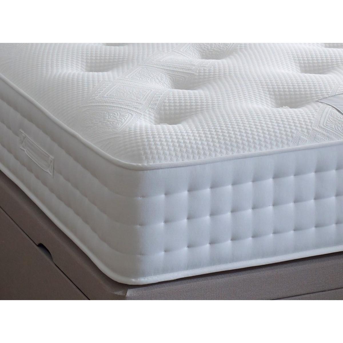 Highgrove Mayfair 1000 Mattress and Platform Top Divan Set - 120cm Small Double - Jumbo End Drawer – image 4