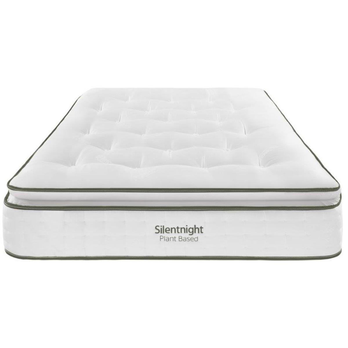 Silentnight Meadow Mattress and Divan Set - 120cm Small Double - No Storage - Premium Fabric – image 2