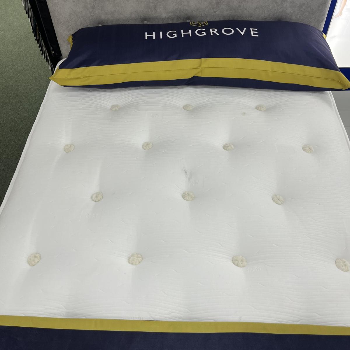Highgrove Greenwich Mattress and Divan Set With Headboard - 90cm Single - No Storage - Deluxe Floor Standing Ripley – image 4