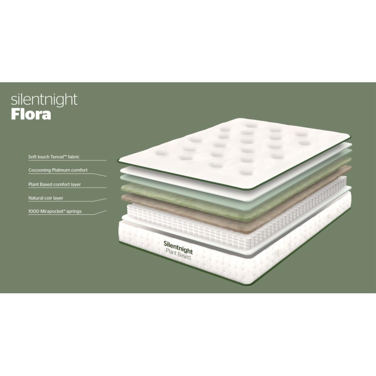 Silentnight Flora Plant Based Mattress - 120cm Small Double – image 10