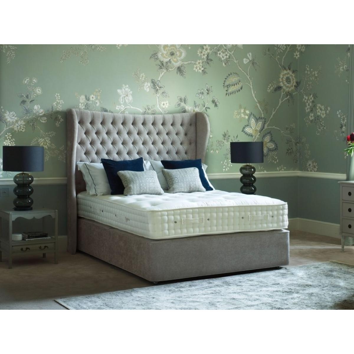 Hypnos Salcombe Superior Mattress and Divan Set - 90cm Single - 2 Drawers Single - Standard Fabric – image 2