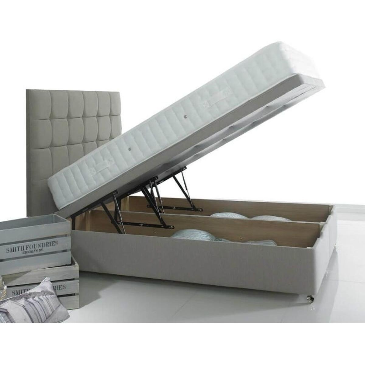 Relyon Ortho Turn Pocket 1500 Mattress and Platform Top Divan Set - 135cm Double - 22 Drawer - Fabric Grade B – image 12
