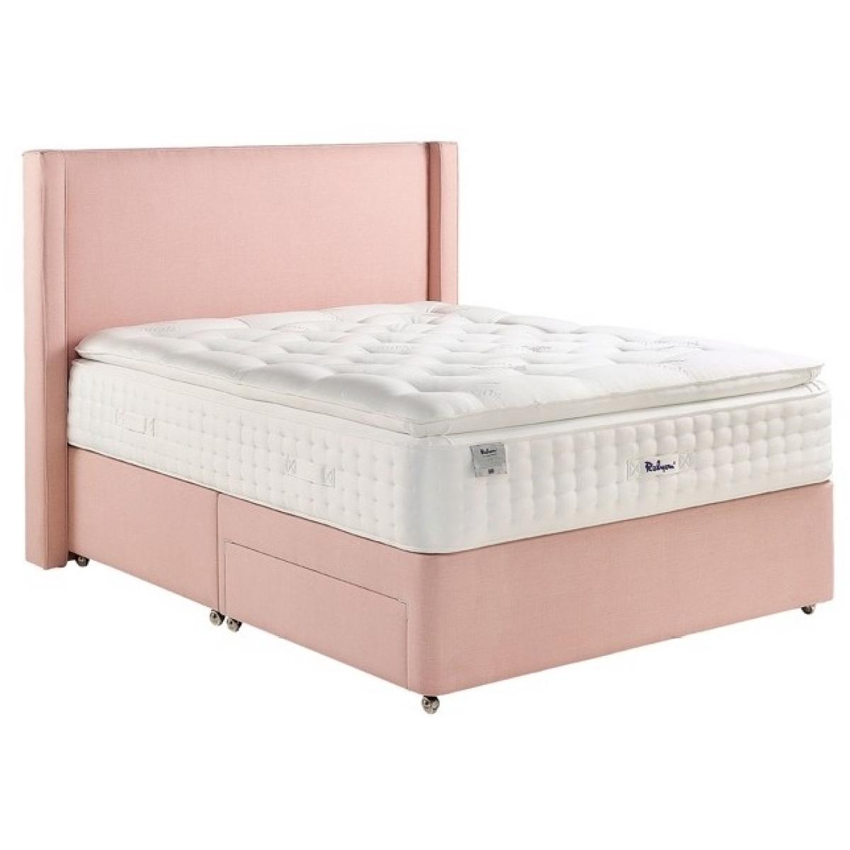 Relyon Ortho Turn Pocket 1500 Mattress and Platform Top Divan Set - 135cm Double - 22 Drawer - Fabric Grade B – image 10