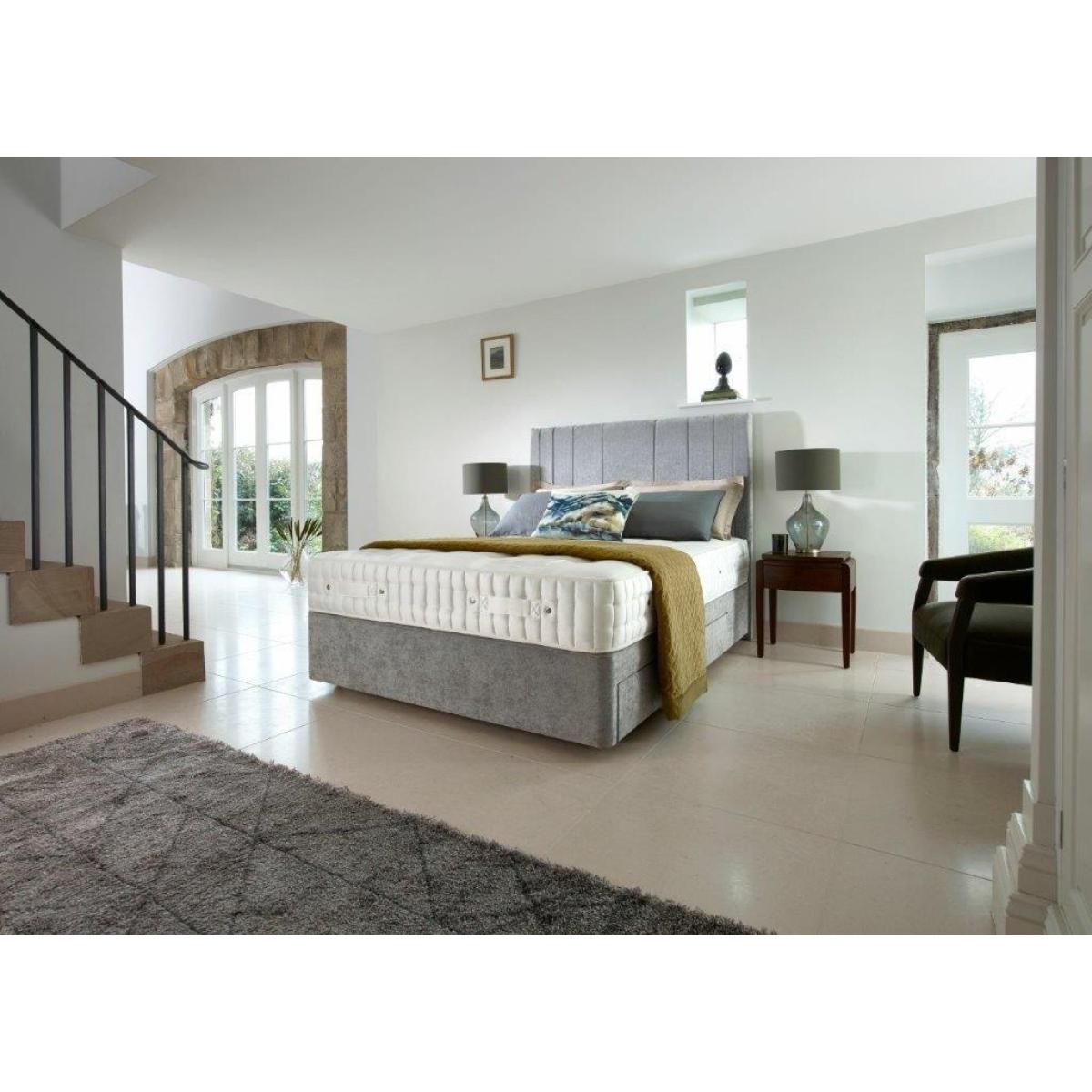 Harrison Spinks Dahlia Mattress and Divan Set - 135cm Double - Padded Top Deep - No Storage – image 2