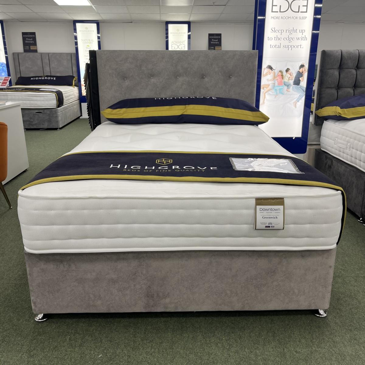 Highgrove Greenwich Mattress and Divan Set - 180cm Super King - No Storage – image 2