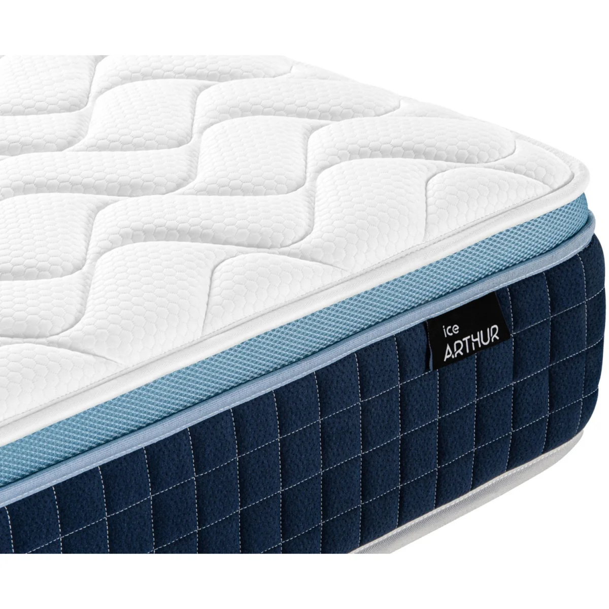 Arthur Sleep Ice Arthur Cooling Hybrid Mattress - 3' Single - White – image 2