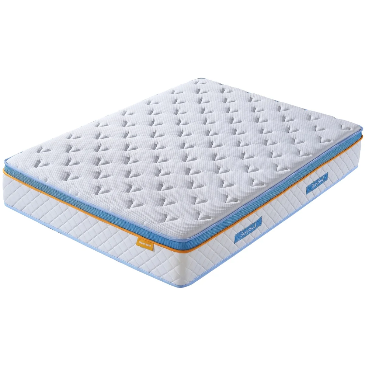 Sleepsoul Heaven 2000 Pocket Gel Hybrid Mattress - Single - White / Double – image 5