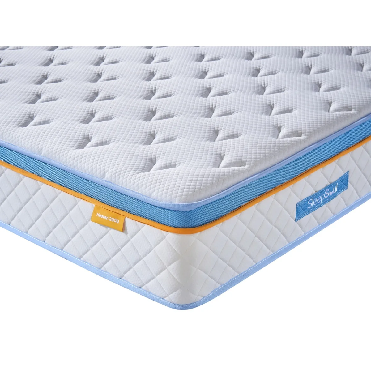 Sleepsoul Heaven 2000 Pocket Gel Hybrid Mattress - Single - White / Double – image 7