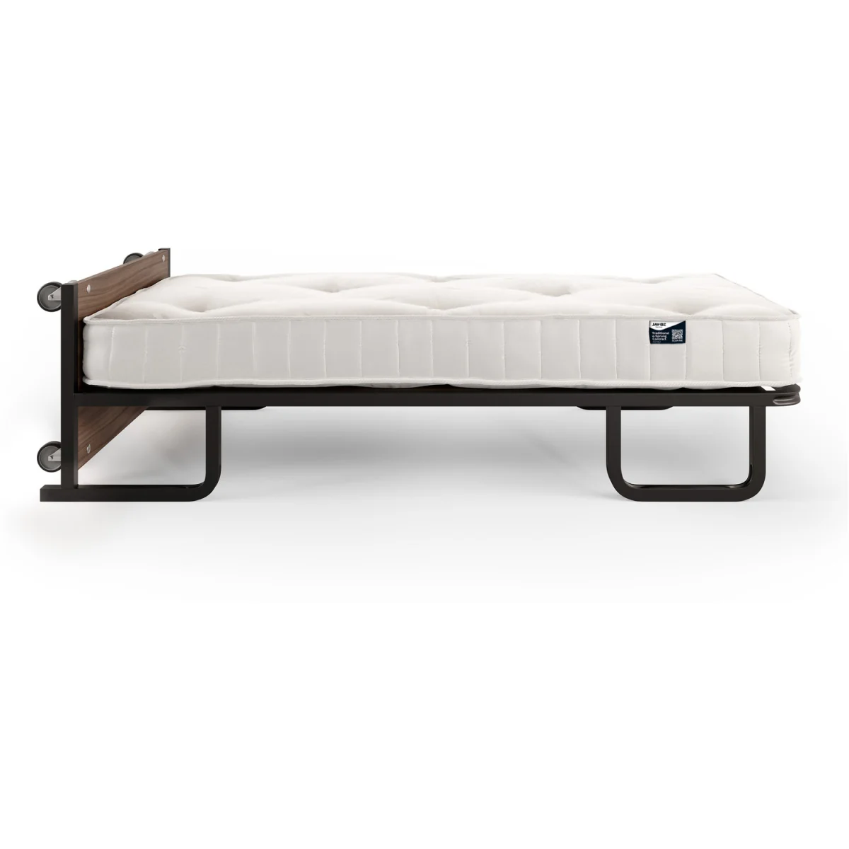 Jay-Be Contract Upright Hotel Guest Bed with Sprung Mattress - Black – image 4