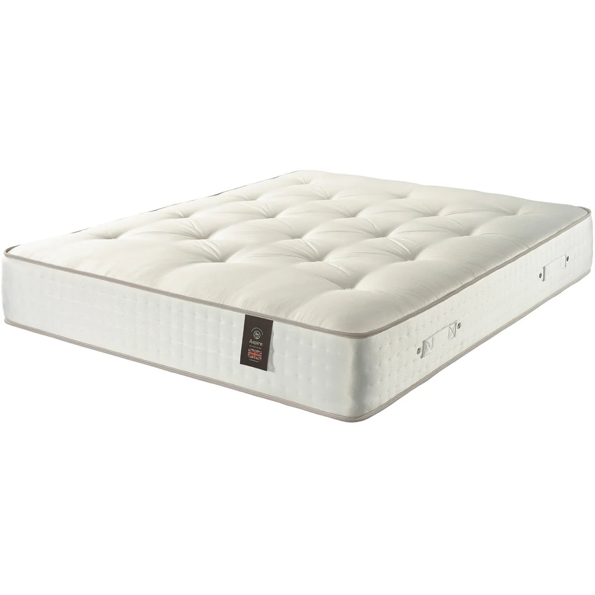 Prestige 7000 Pocket Cashmere Wool Dual Sided Mattress Medium Firm - White / King – image 3