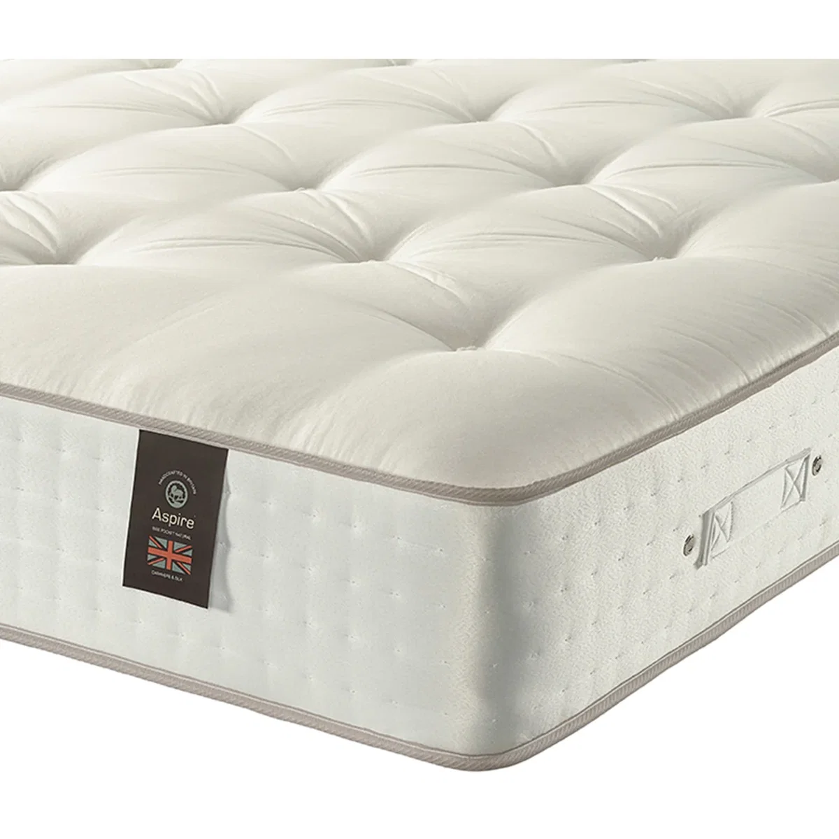 Signature 5000 Pocket Cashmere Wool Dual Sided Mattress Medium - White / Superking – image 4