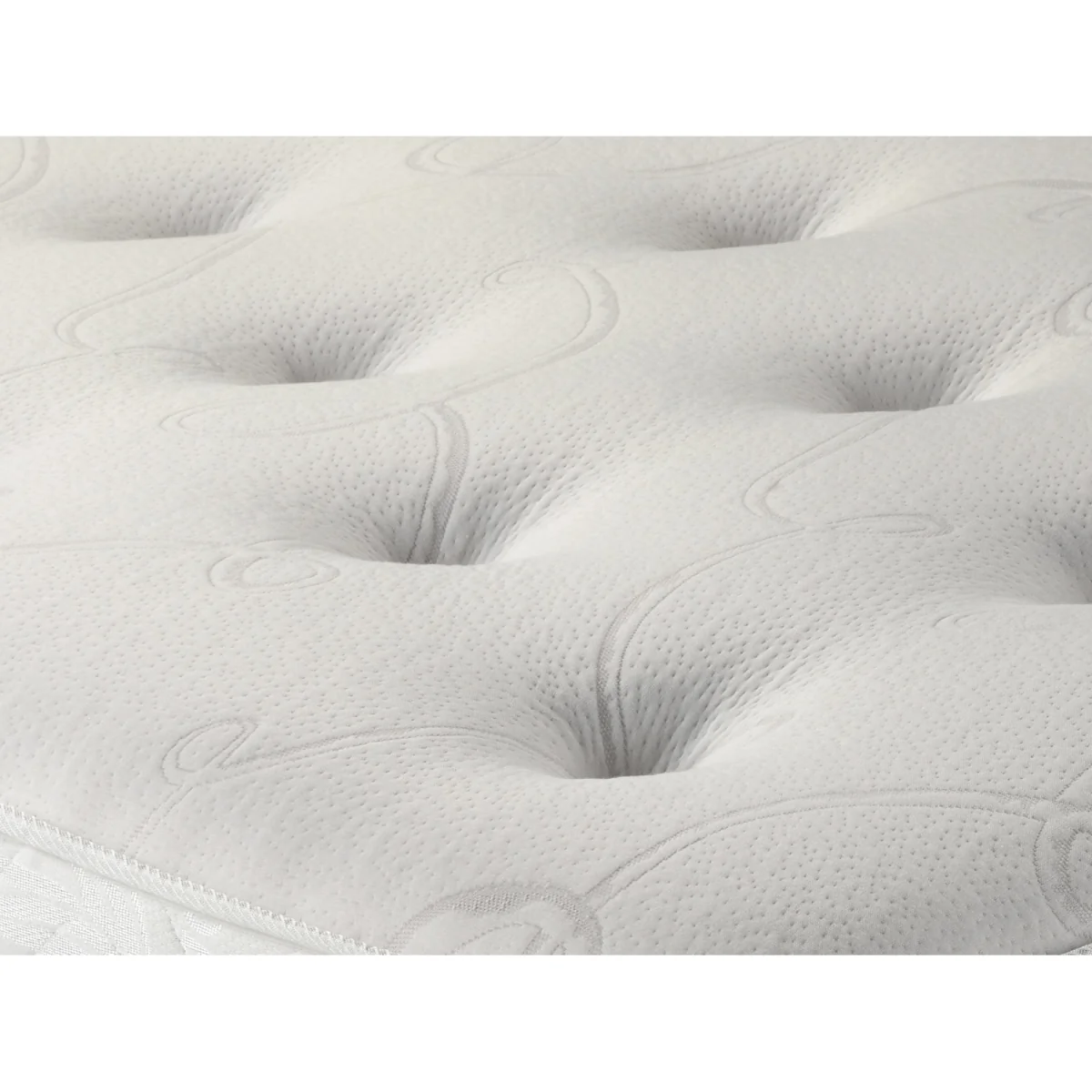 Healthopaedic Memory Pocket Deluxe 1000 Mattress - King - White / King – image 2