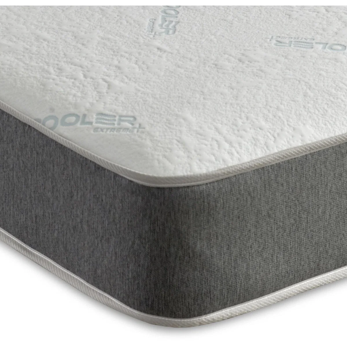 Starlight Beds 22cm Deep Cooler Extreme with Cooling Foam and Spring Mattress - Iced Blue / King