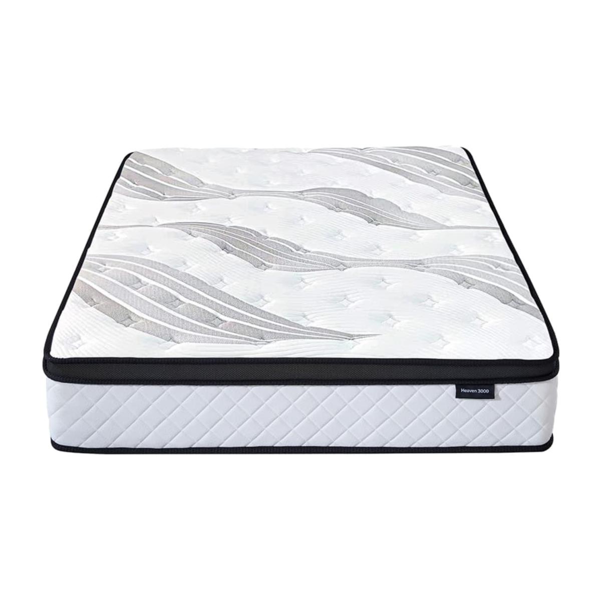 SleepSoul Heaven Cool Gel 3000 Pocket Pillow Top Mattress - White / Superking
