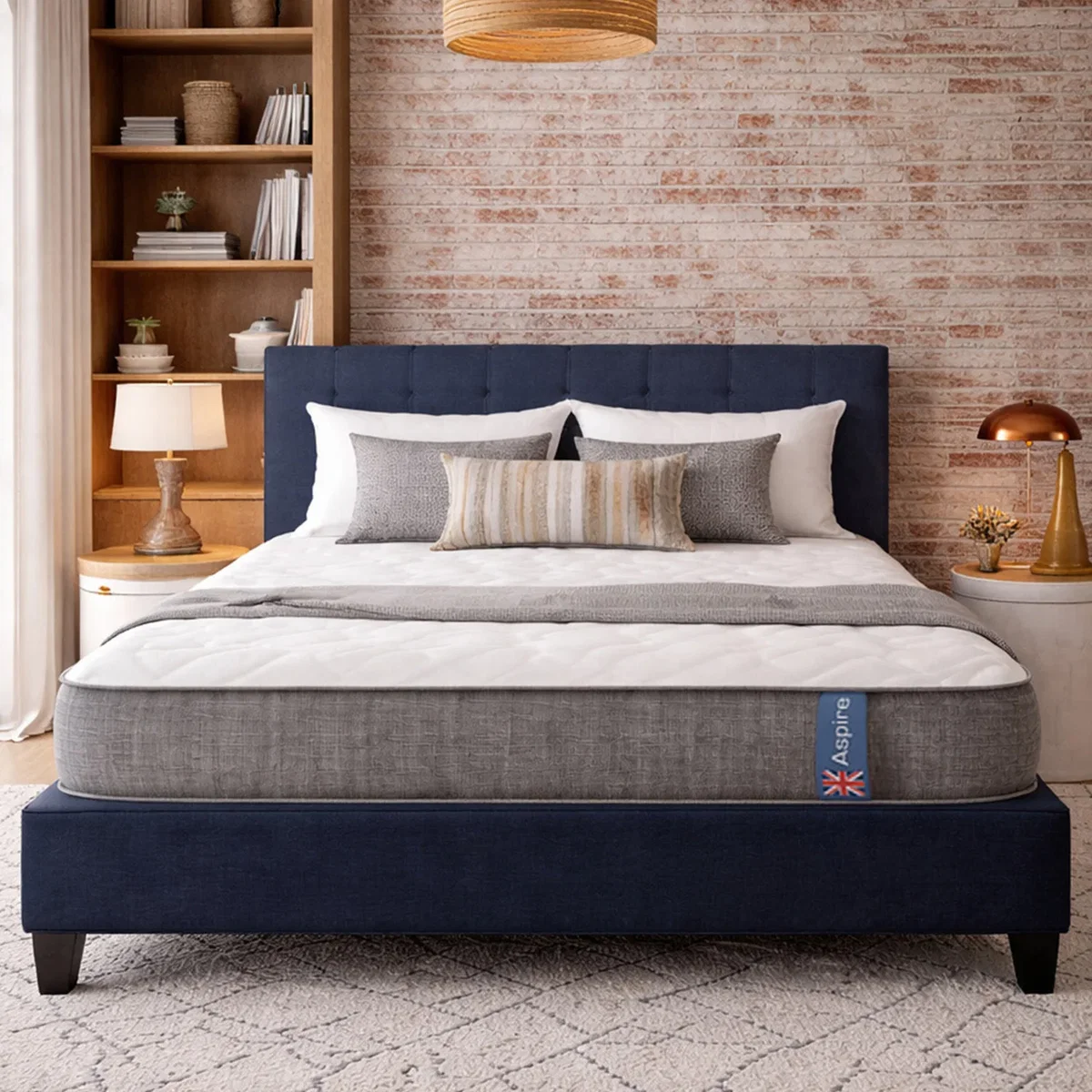 ComfortRest Pocket 1000 Hybrid Mattress Medium 23cm - White / Small Double – image 2