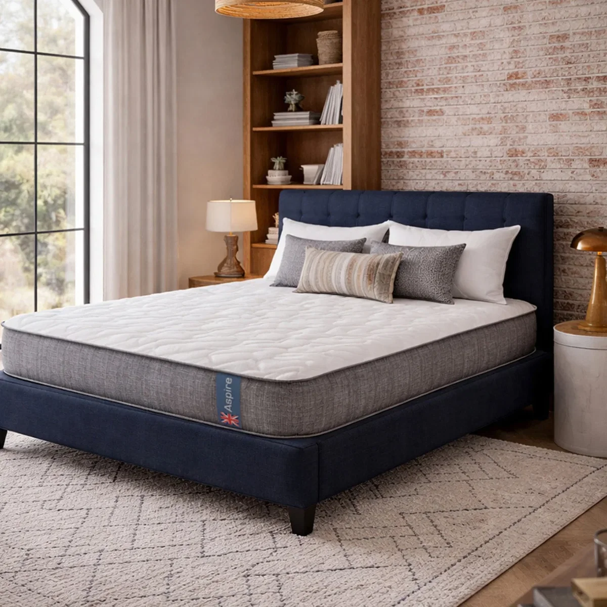 ComfortRest Pocket 1000 Hybrid Mattress Medium 23cm - White / Small Double – image 1
