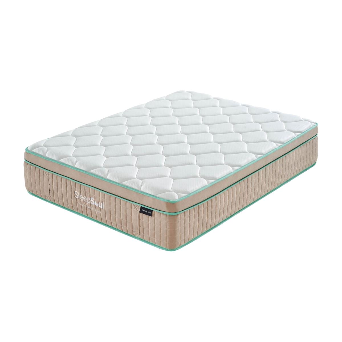 Medium-Firm King Mattress SleepSoul Coolology 4000 - White