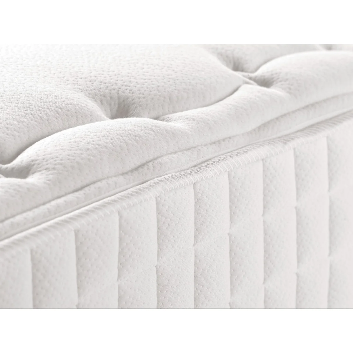 British Bed Company Anniversary Pocket Ortho 1000 Mattress - 5' King - White / 120cm – image 3