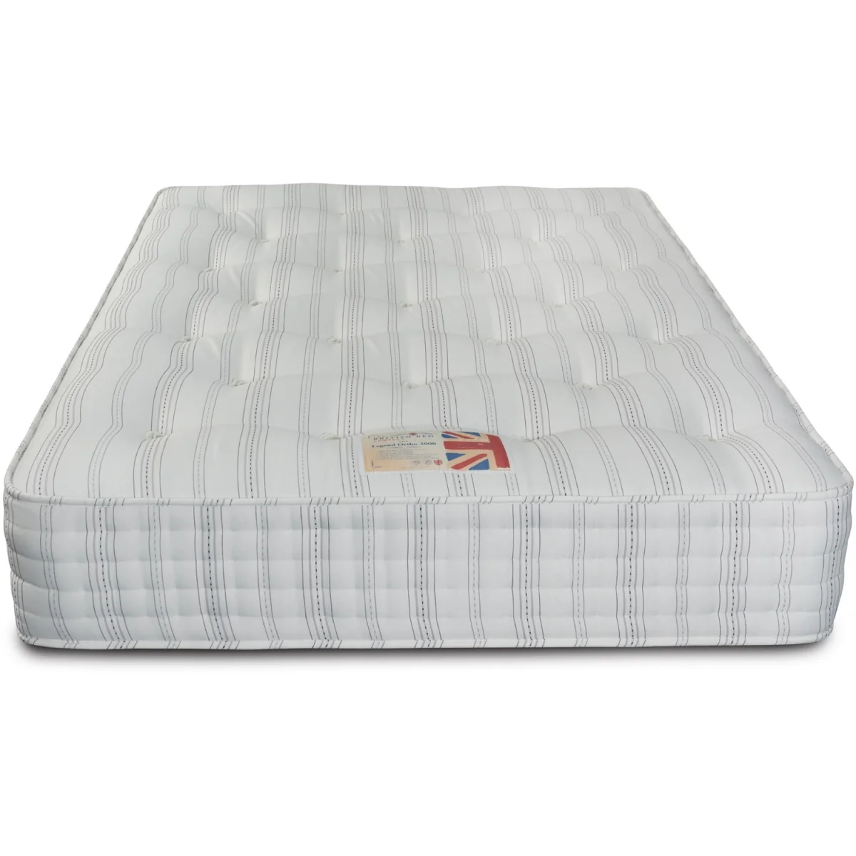 The Legend Ortho 2000 Extra Firm Mattress - 4'6" Double - White – image 3