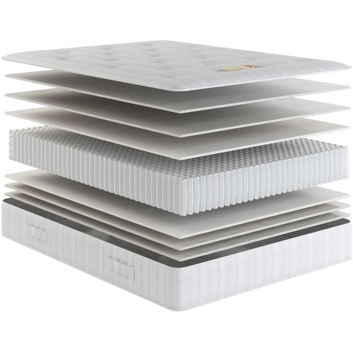 The Legend Ortho 2000 Extra Firm Mattress - 4'6" Double - White – image 4