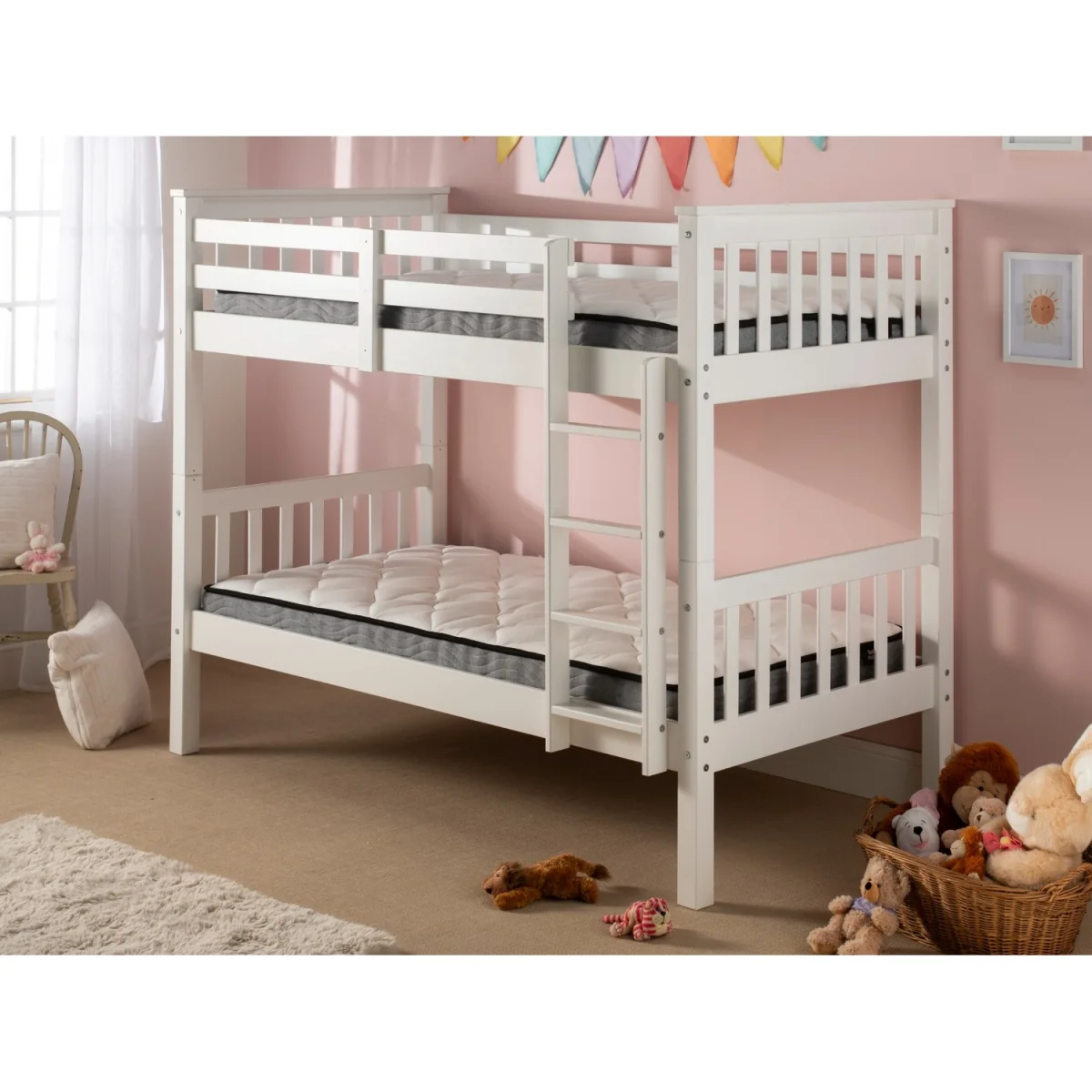 Essential Bunk Pocket Mattress - Single - White / Single – image 2