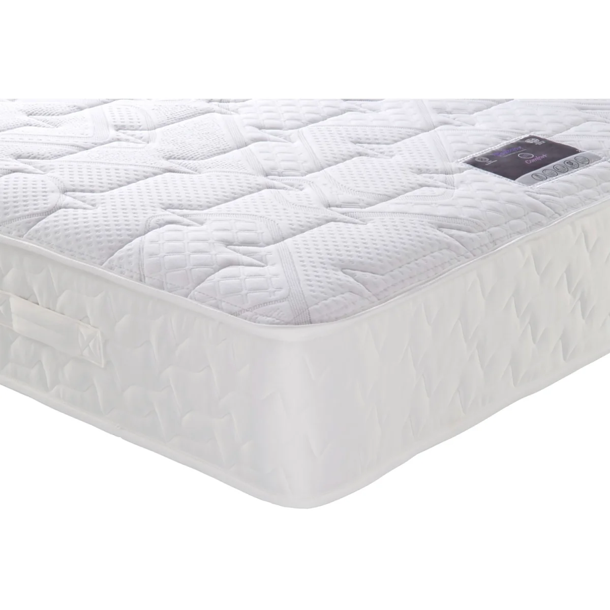 Relyon Comfort Pure 1000 Mattress - 4'6 Double - White – image 2