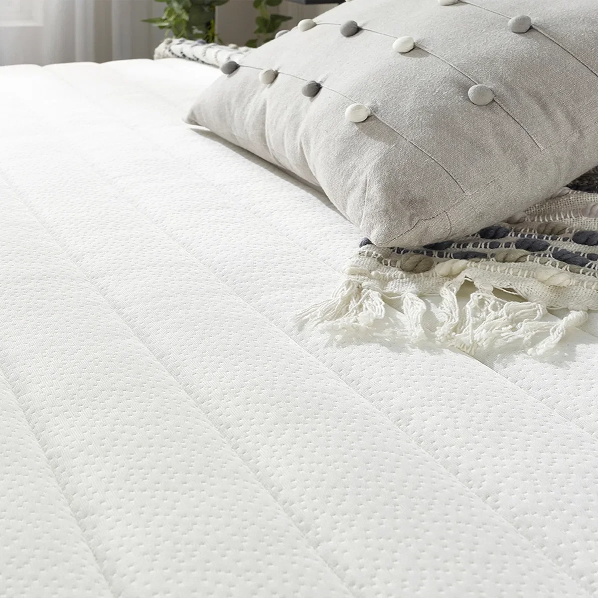 RestMaster Pocket 3000 Hybrid Memory Mattress Medium 24cm - White / Small Single – image 4