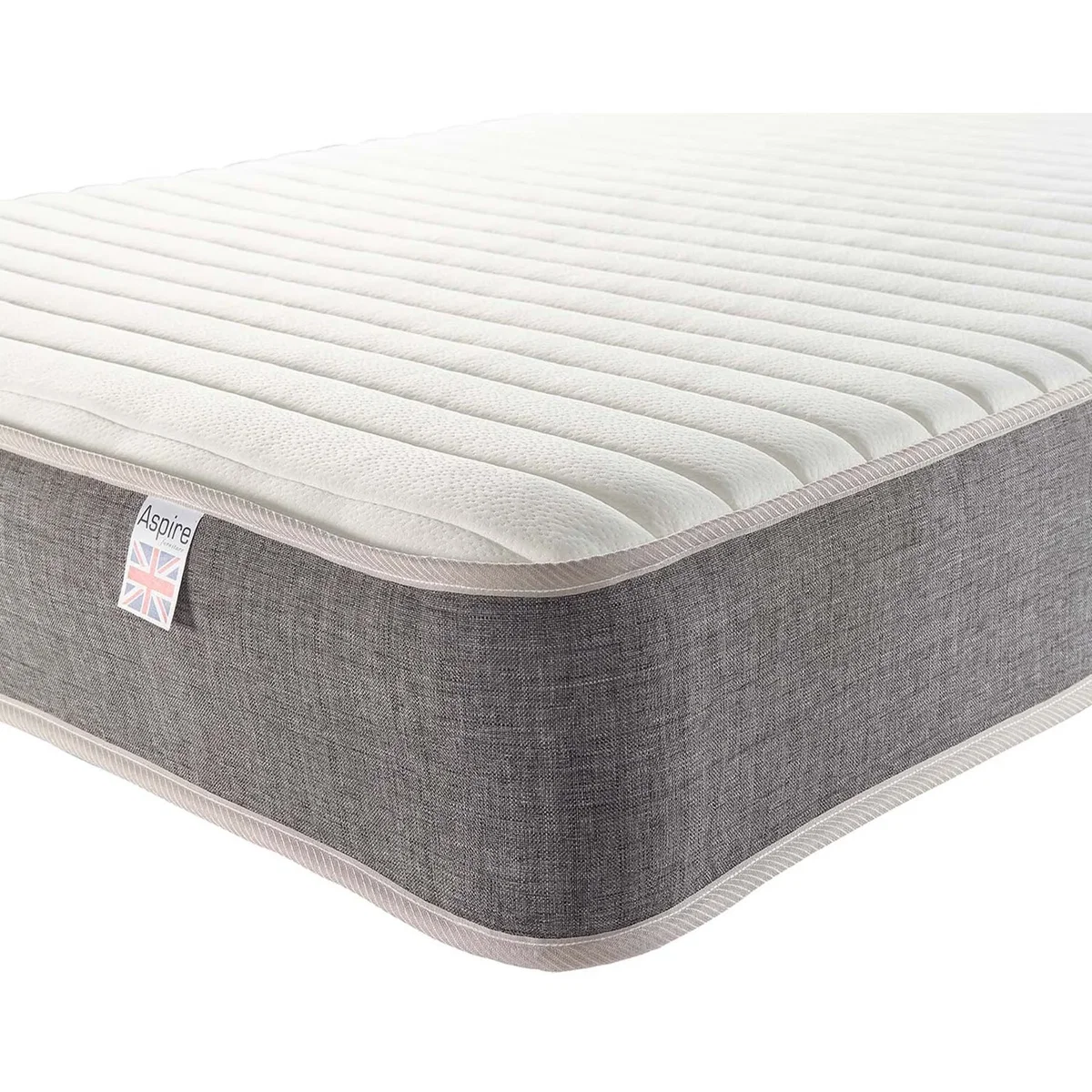 RestMaster Pocket 3000 Hybrid Memory Mattress Medium 24cm - White / Small Single – image 5