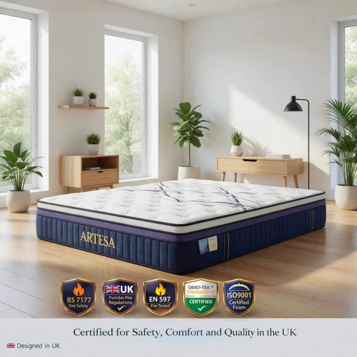Artesa Dreams Luxury Double Mattress - White – image 6